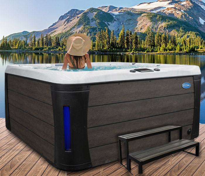 Calspas hot tub being used in a family setting - hot tubs spas for sale Boca Raton